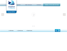Tablet Screenshot of limpiezadelpuerto.com